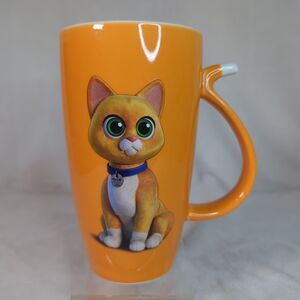 Pixar Buzz Lightyear Movie Sox The Cat Promo Mug Orange Disney Movie Insiders